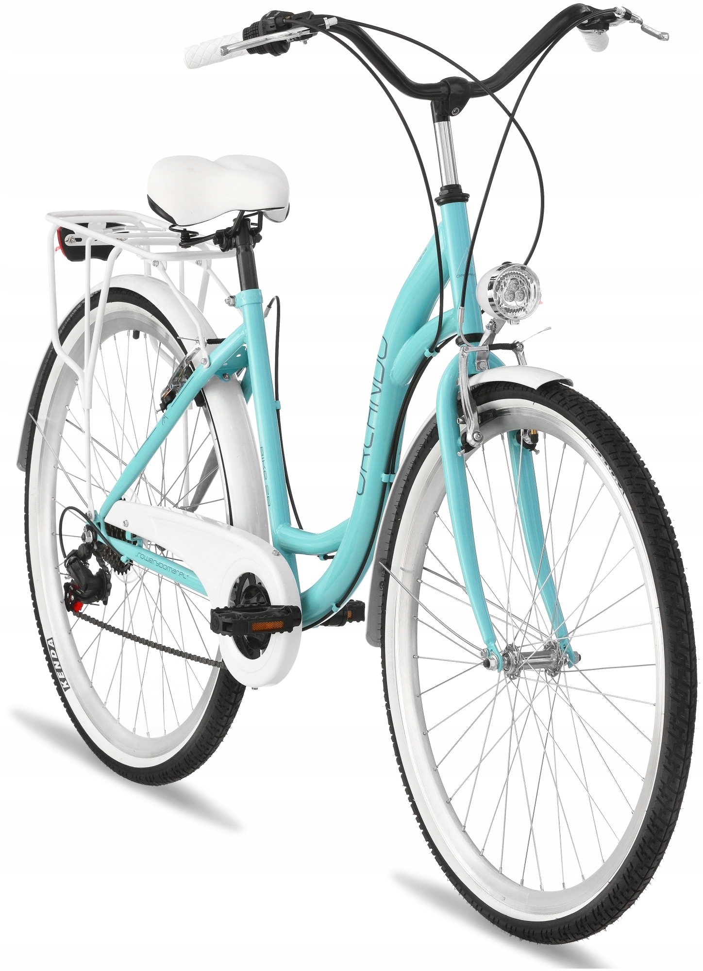 Rower Damski Miejski Trekkingowy Orlando 28 6 Bieg