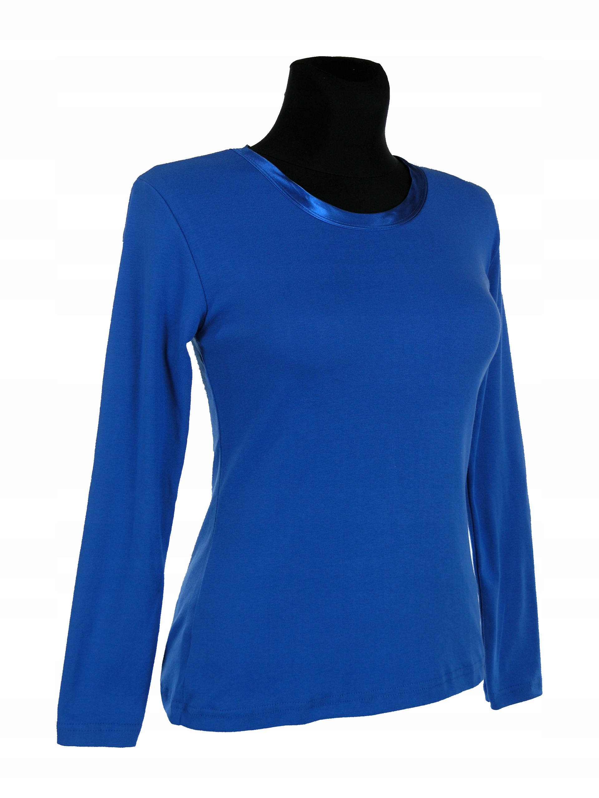 BLUZKA TOP JERSEY BAWEŁNA KOBALT CHABER L 40/42 Model klasyka