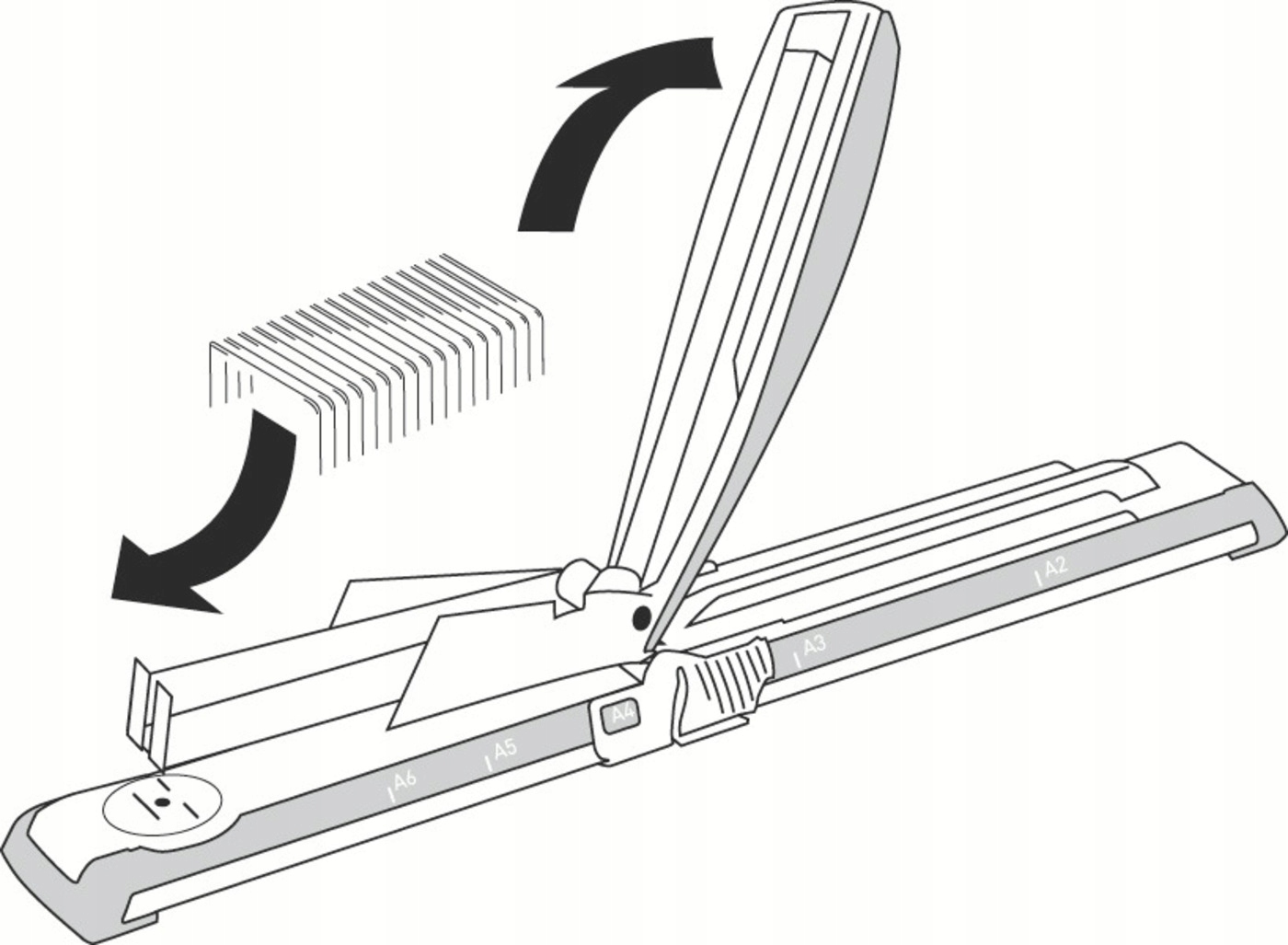 Biurowy Leitz czarny 5560 ---LE 1015--- Marka Leitz