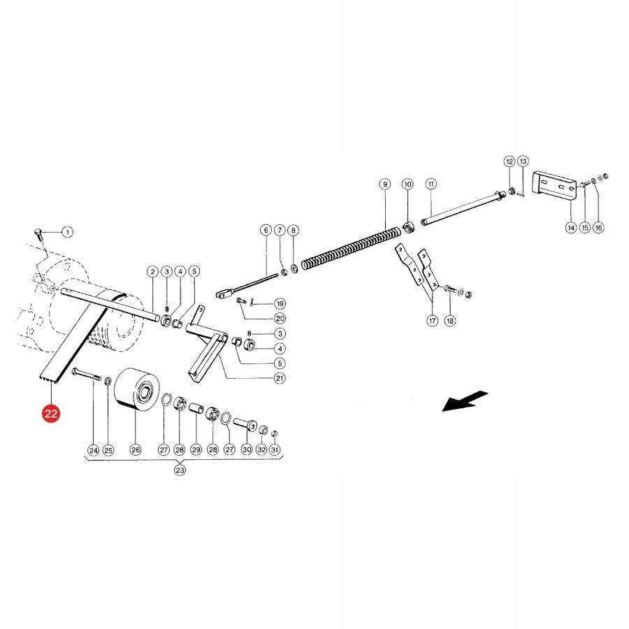 Pasek klinowy Claas 661451 0 Gates 1425229 Marka maszyny Inna