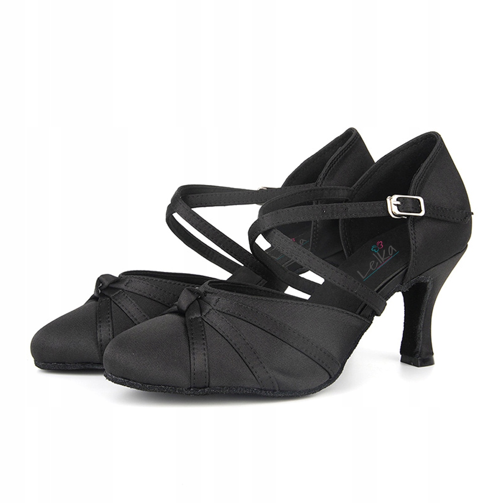 Buty Taneczne Do Standardu Czarne Black 7,5cm