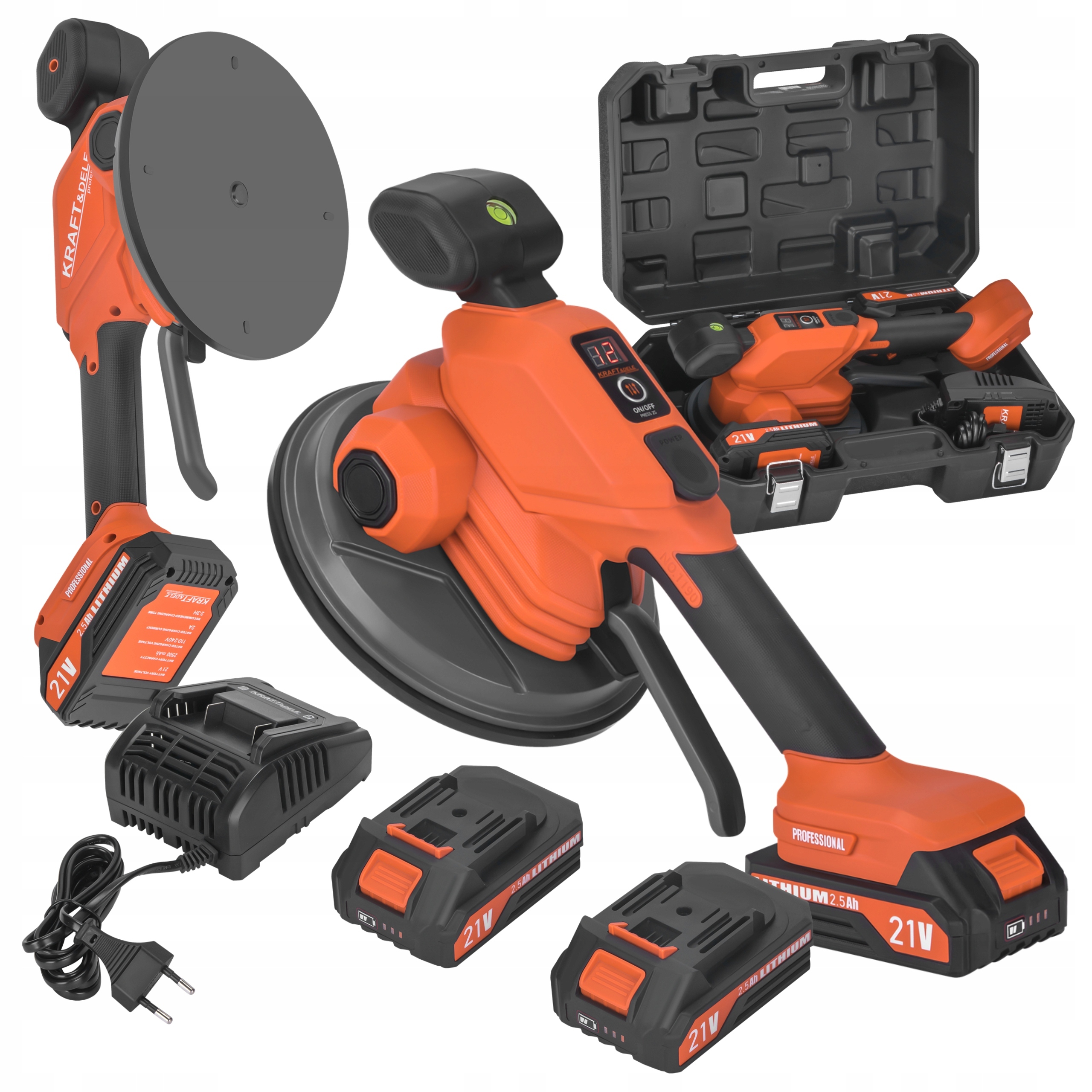 Přísavka 190 MM Kufr Kraft&Dele KD11967