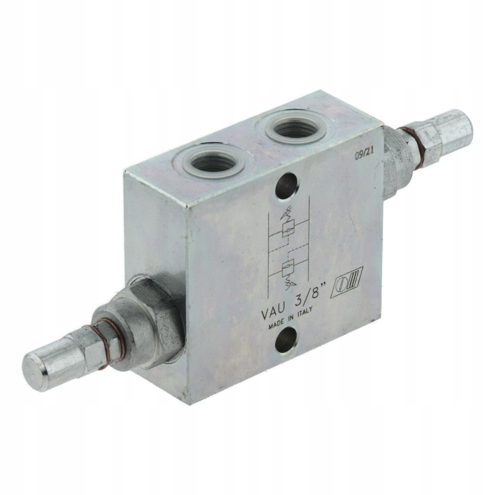 Hydraulický křížový ventil Vau 3/4" Bsp 110L 10-180 Bar šokový