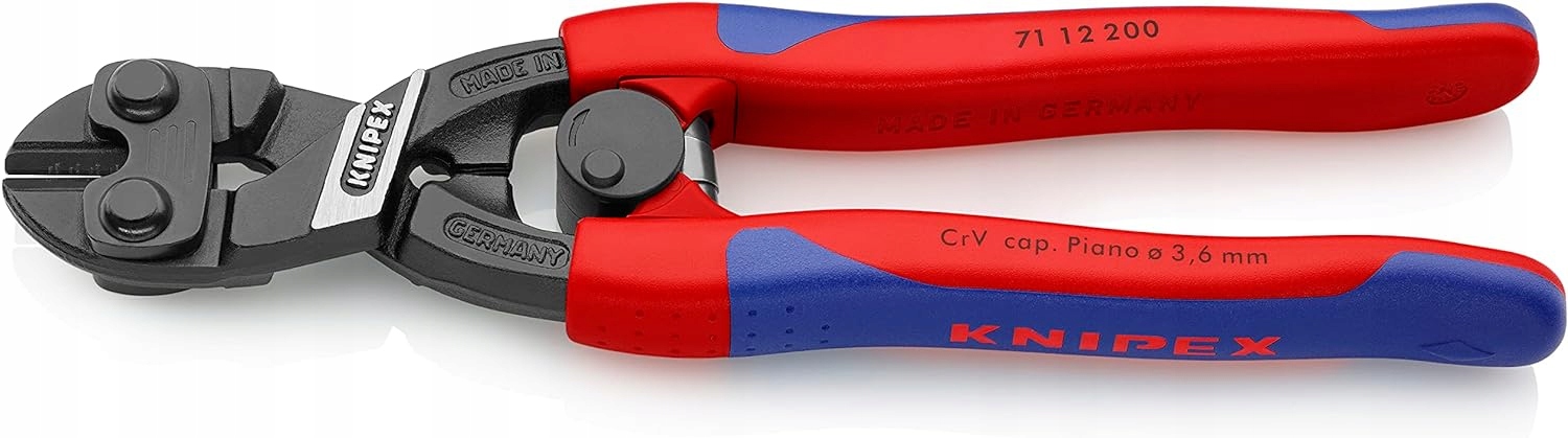 Kompaktní kloubové štípací kleště CoBolt Knipex 200 mm 7112200