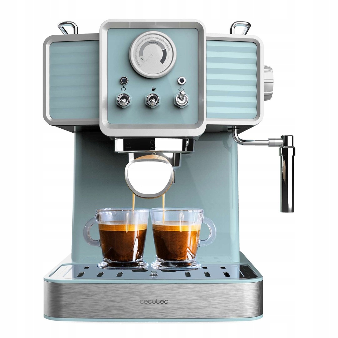 Kávovar Cecotec Power Espresso 20 Tradizionale Light Blue