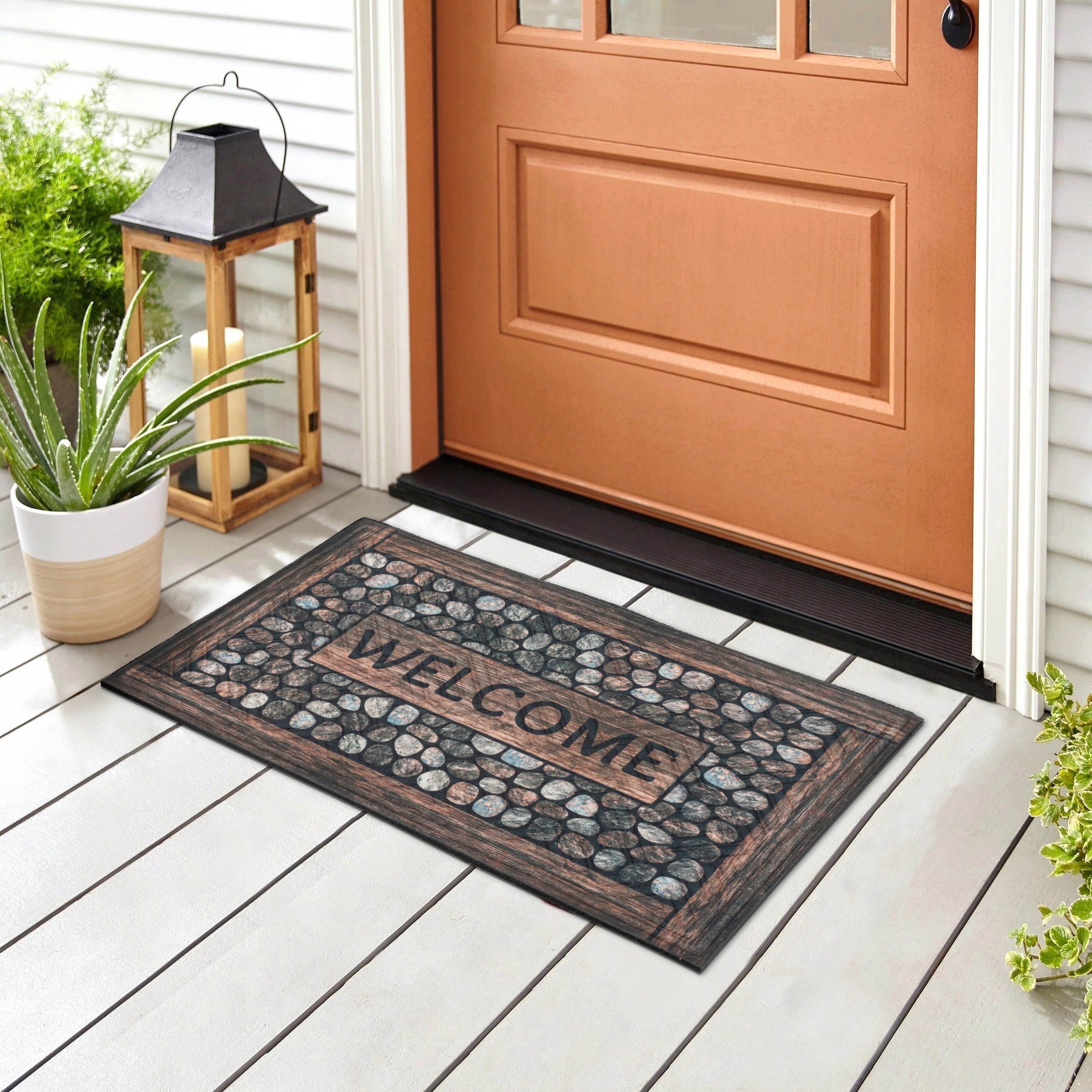 Wycieraczka DO BUTÓW WEJŚCIOWA WELCOME 75x45 CM Grubość 11 mm