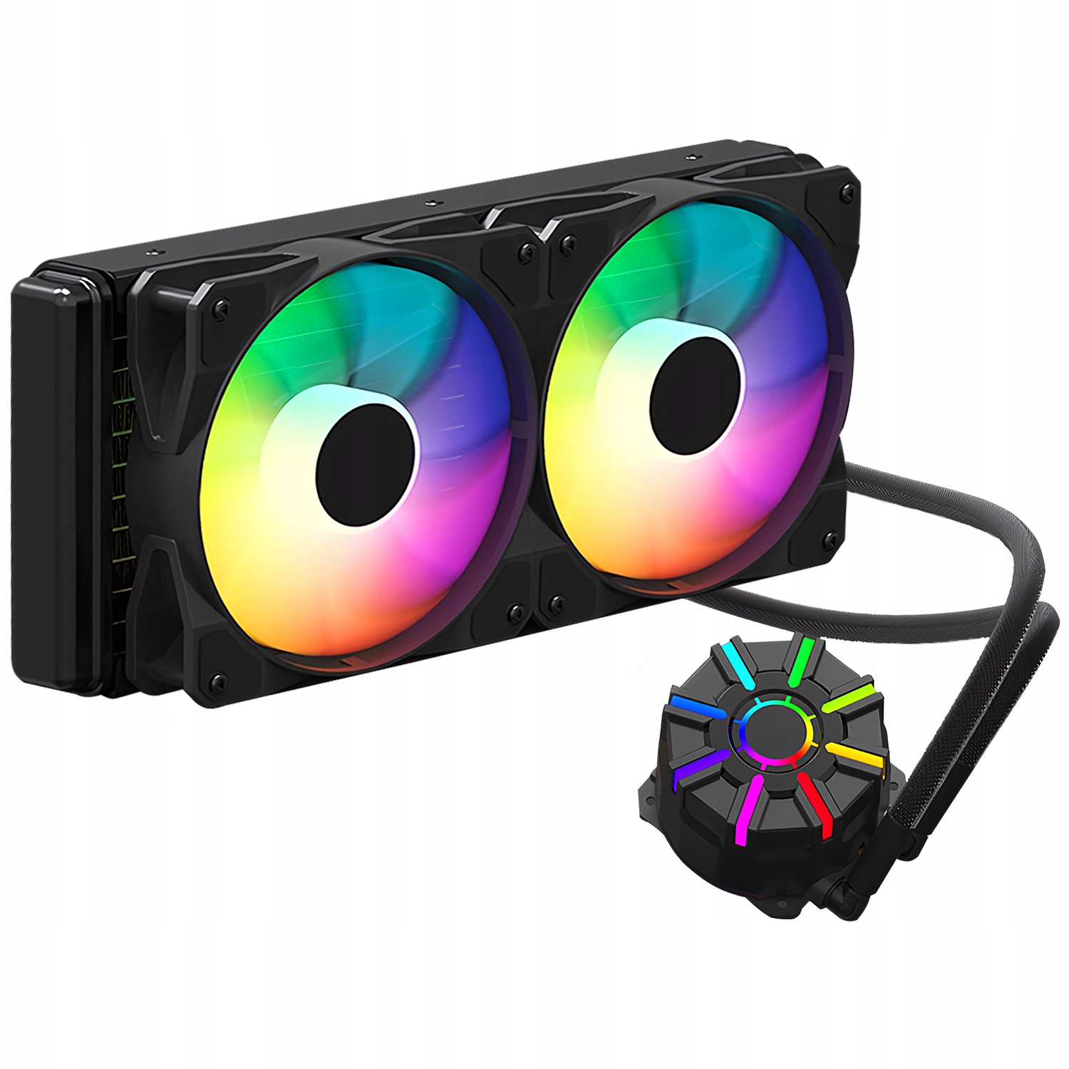 Chłodzenie wodne Procesor RGB kompatybilny z AMD/Intel