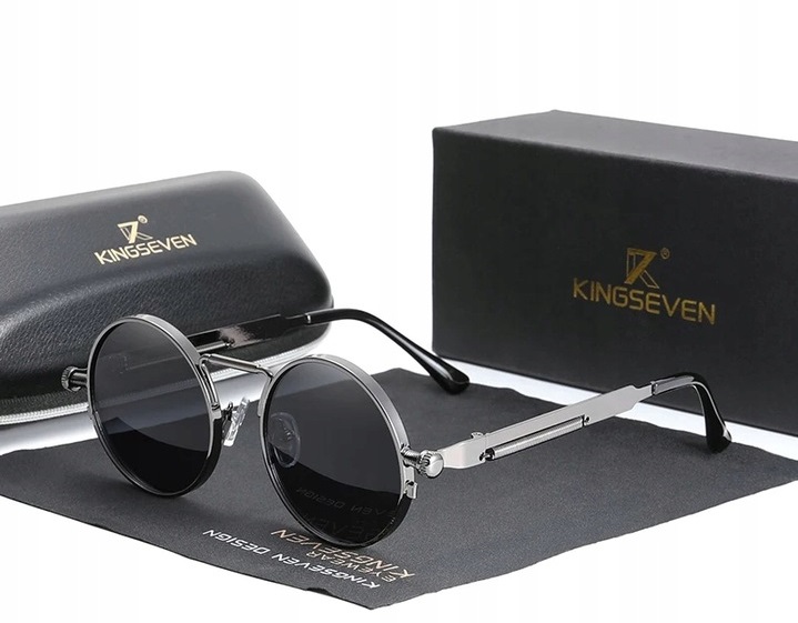

Okulary Kingseven gotyckie polaryzacja UV400 +etui
