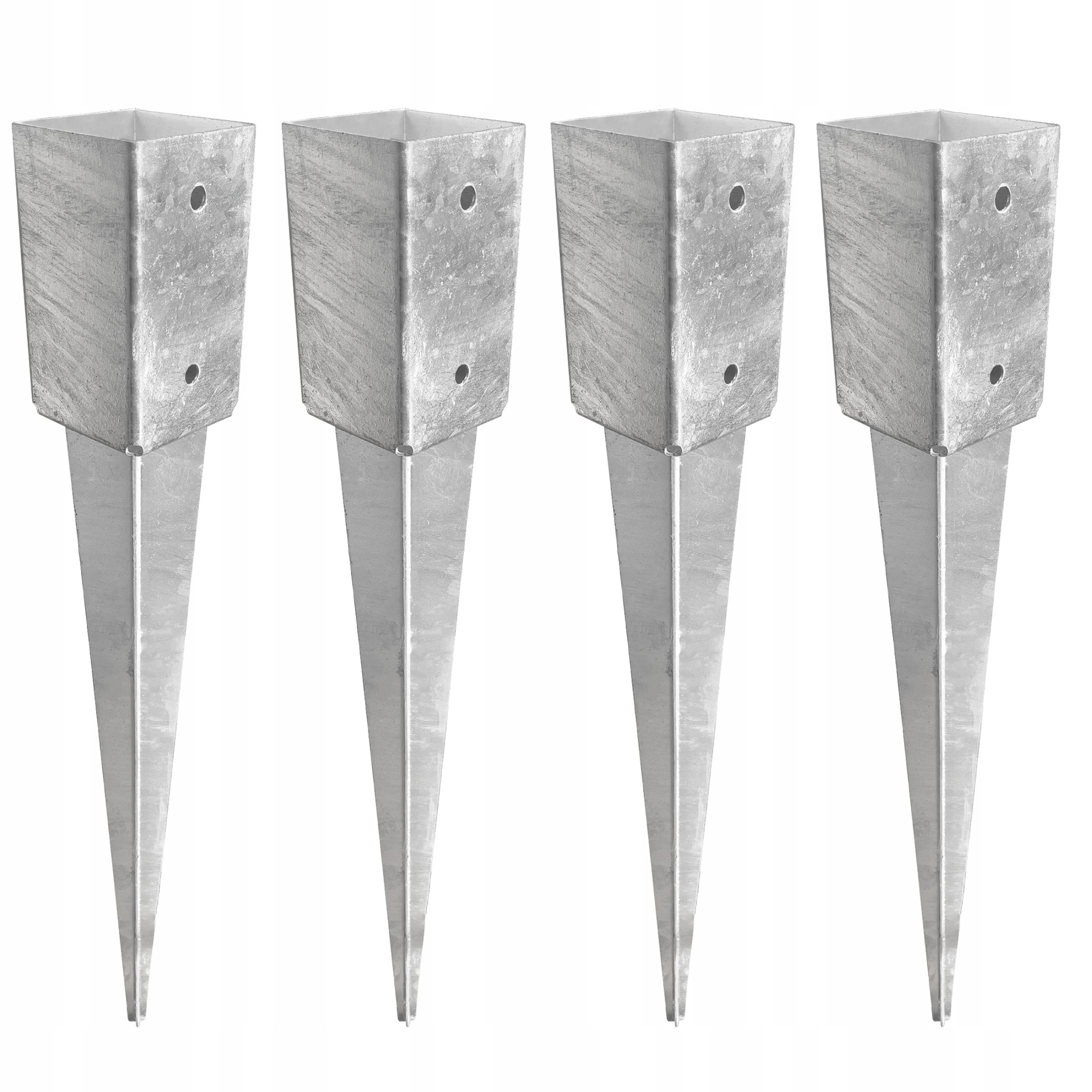 4 Ks Základna sloupku zapichovací 120 mm, zapichovací kotvy