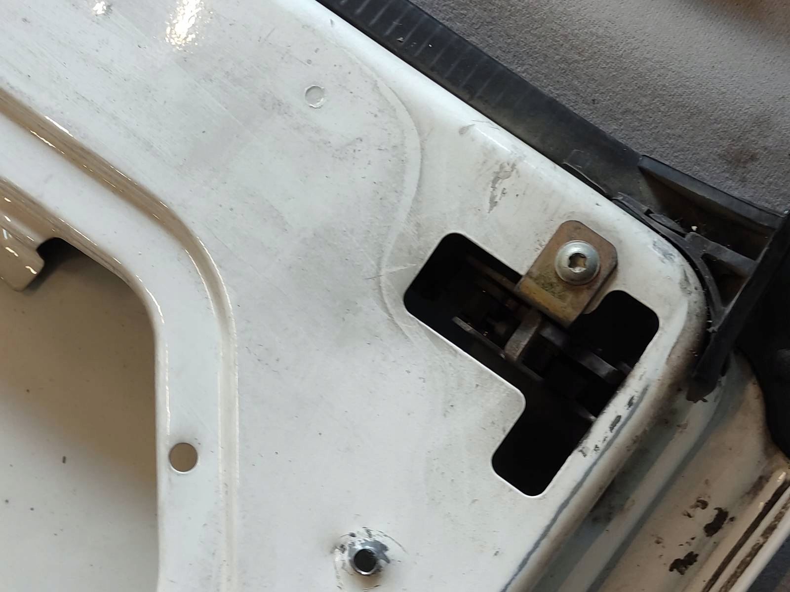 Tür komplet links heck FORD TRANSIT V WYSOKI LONG