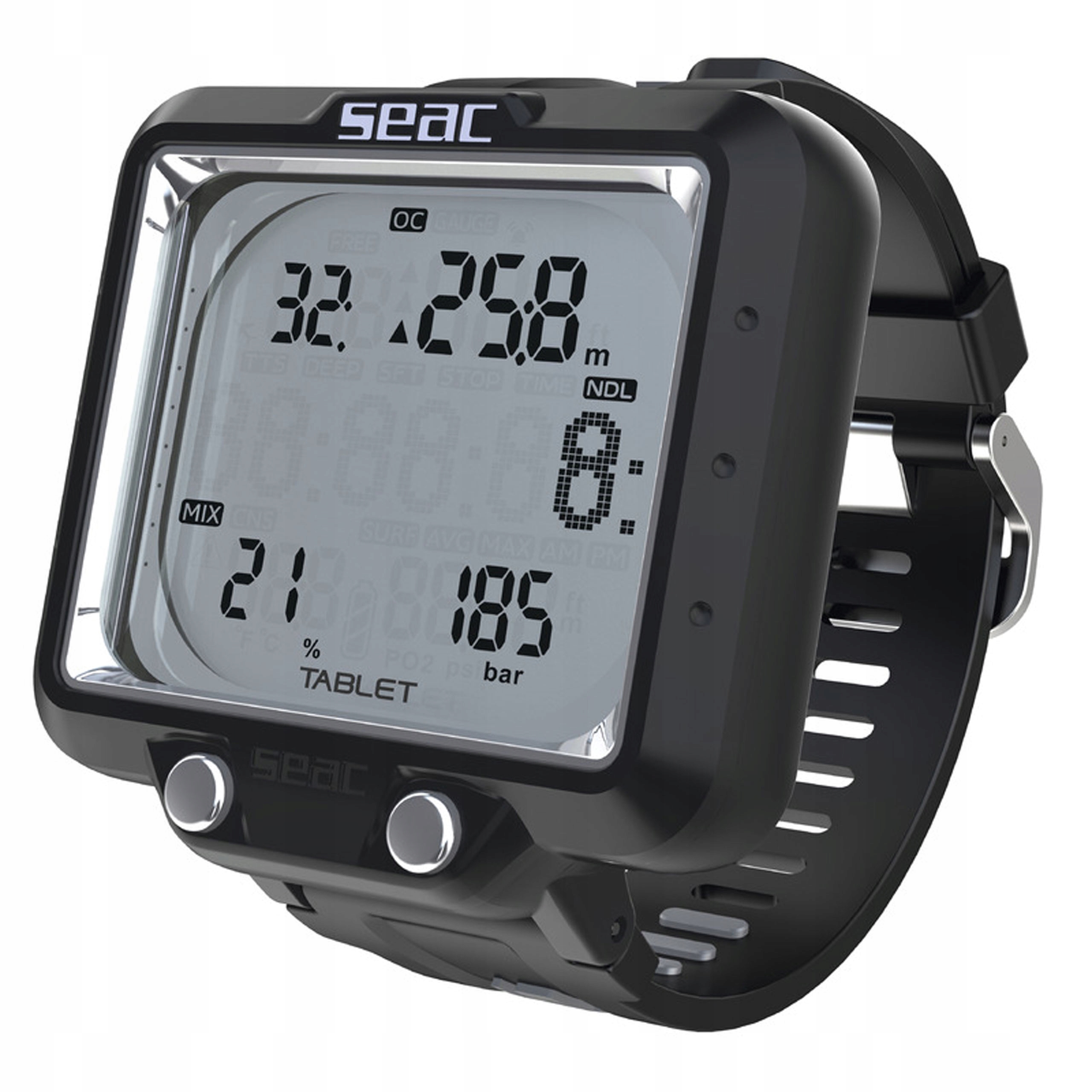 Komputer nurkowy Seac Tablet nurkowanie rekreacyjne Free, Gauge, Scuba