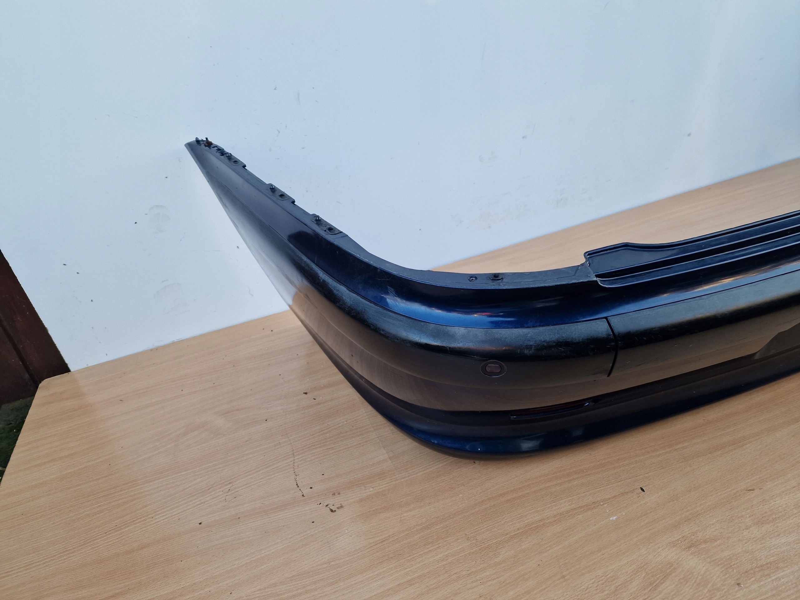 PEUGEOT 607 bumper rear part graphitic complete ORG