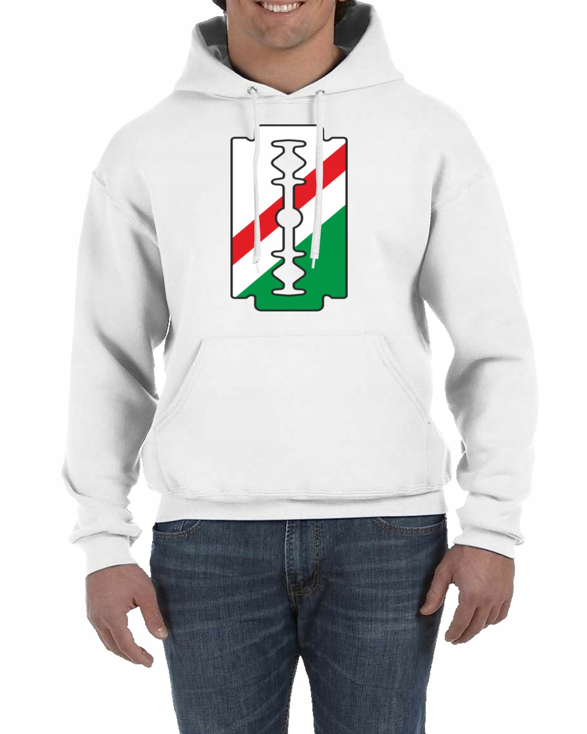 

Bluza Z Kapturem Legia Warszawa Żyleta L 0010