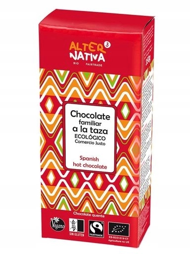 Levně 2x Čokoláda Na Pití Za Tepla Fair Trade Bezlepková Bio 350 g