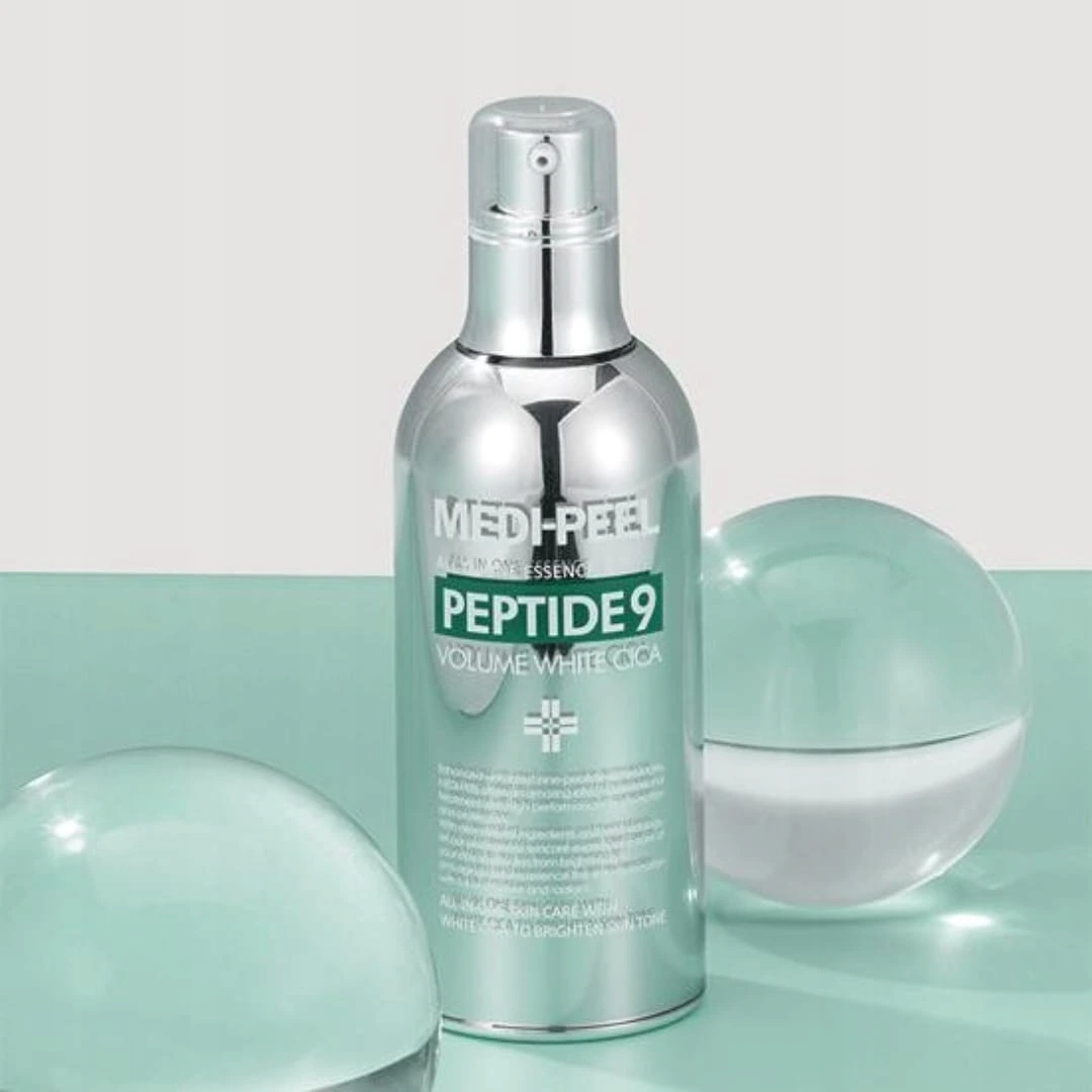 MEDI-PEEL Peptide 9 Volume White Cica Essence Pro, 100ml - esencja przeciwstarzeniowa — 5