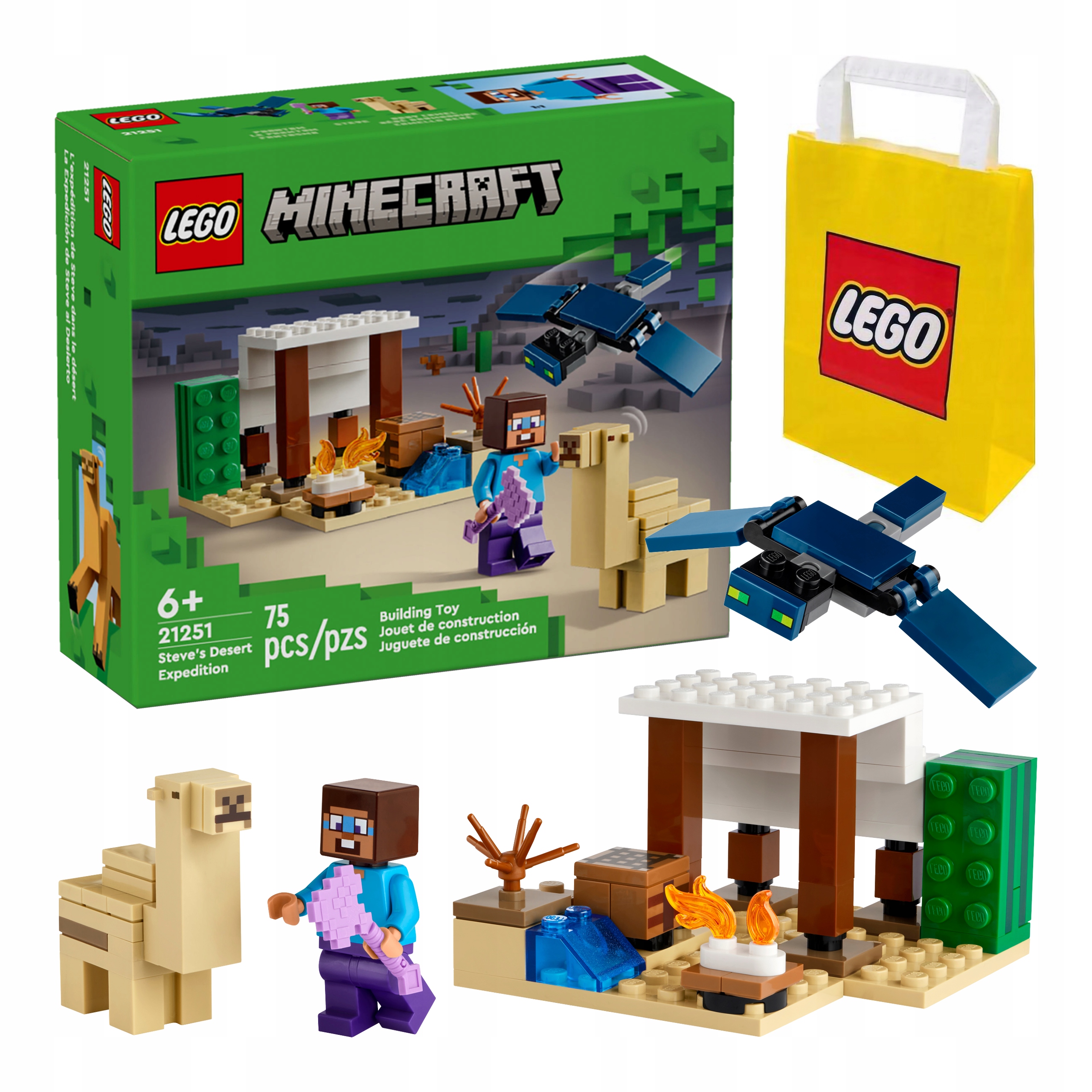 LEGO Minecraft - Stevova púštna výprava (21251)