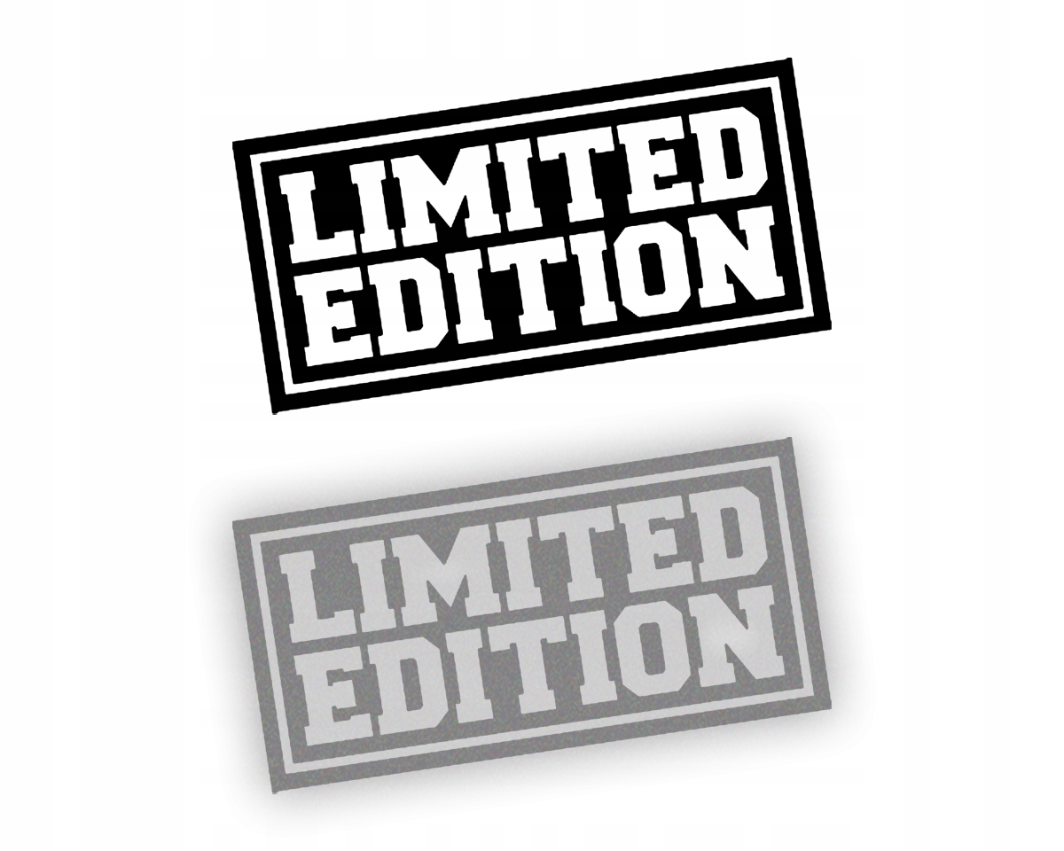 Naklejka LIMITED EDITION W04 na samochód na auto - ODBLASKOWA| HOLOGRAM