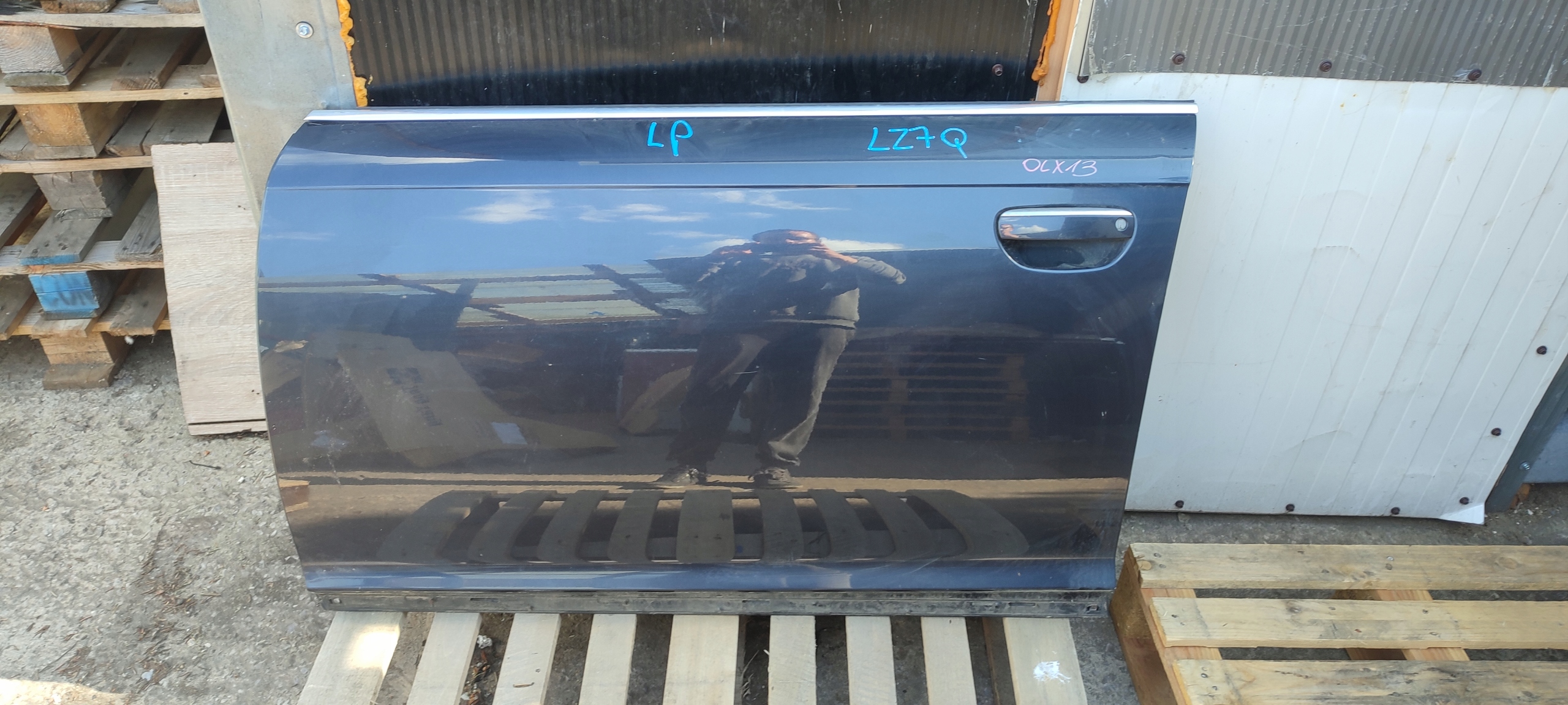 door left front left front audi a6 c6 lz7q