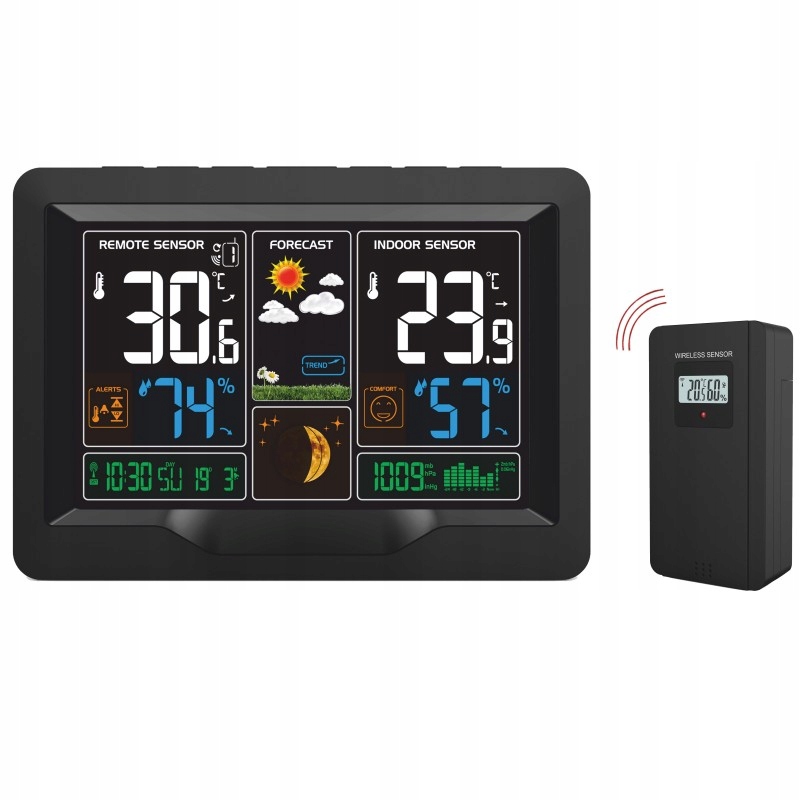 Elektronický Teploměr Bezdrátová meteorologická stanice Terdens Mars