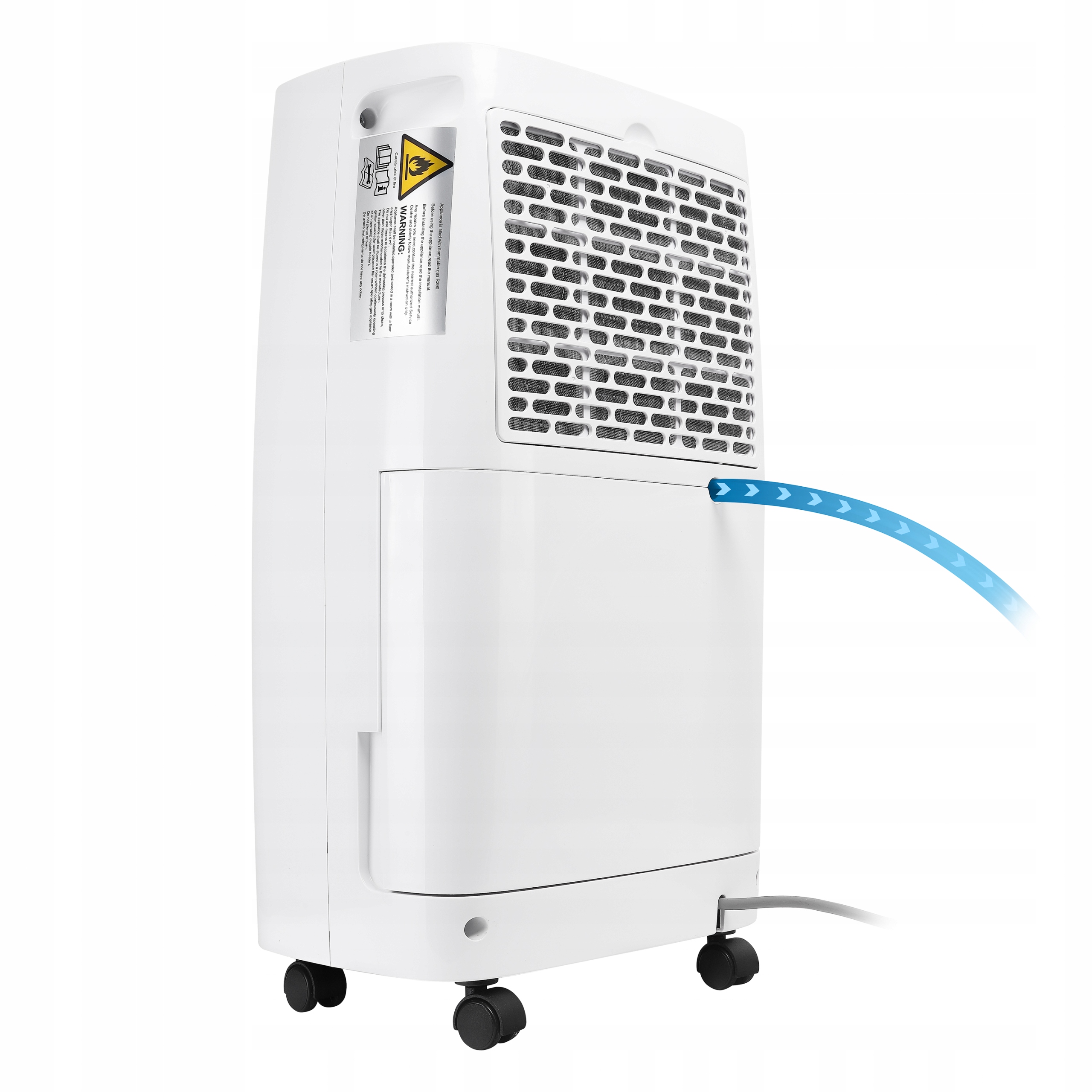 OSUSZACZ POWIETRZA POCHŁANIACZ WILGOCI OCZYSZCZACZ 10L/24H TIMER HIGROSTAT Kolor dominujący biały