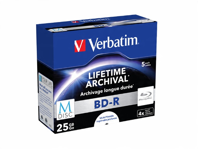 

Płyta Bd-r Verbatim M-disc Bd-r 4x 25GB