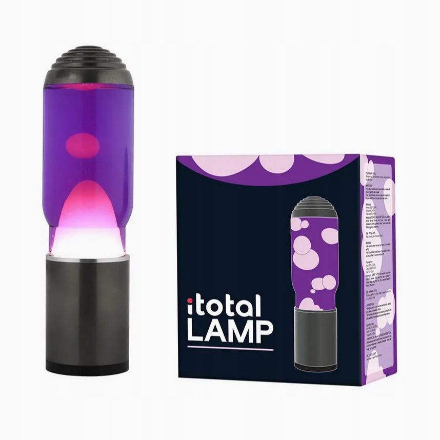 Lávová lampa magma Lava Lawa lampička XL2193 Fialová s aroma difuzérem