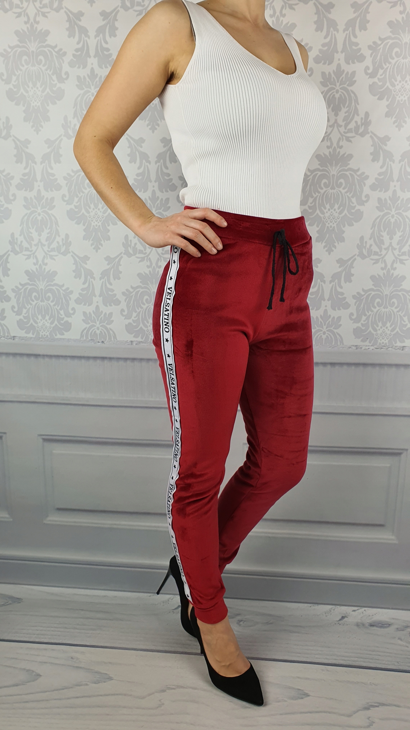 OCIEPLANE - SPODNIE - DRESOWE - DAMSKIE - WELUR 2 Model VS