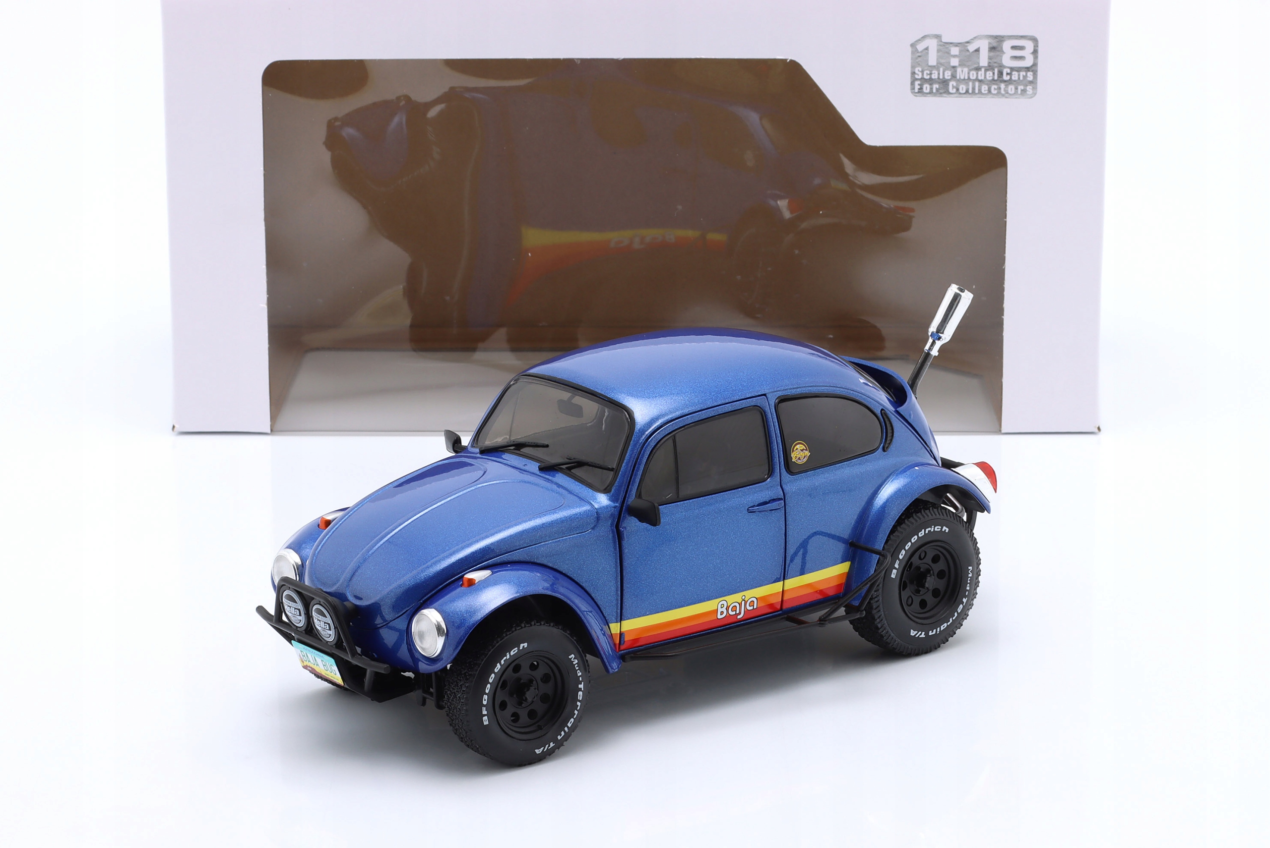 Solido Volkswagen Beetle Baja 1975 Blue metallic 1:18