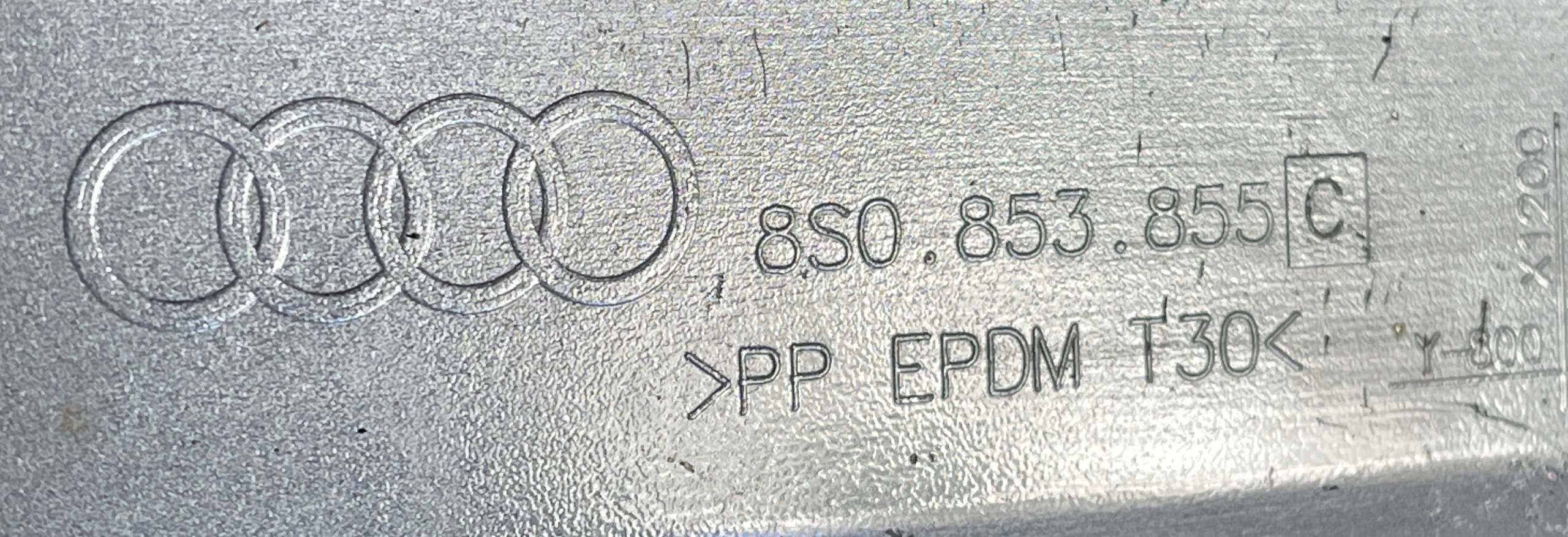 moulding threshold left AUDI TT III 3 S-LINE 8S0853855C