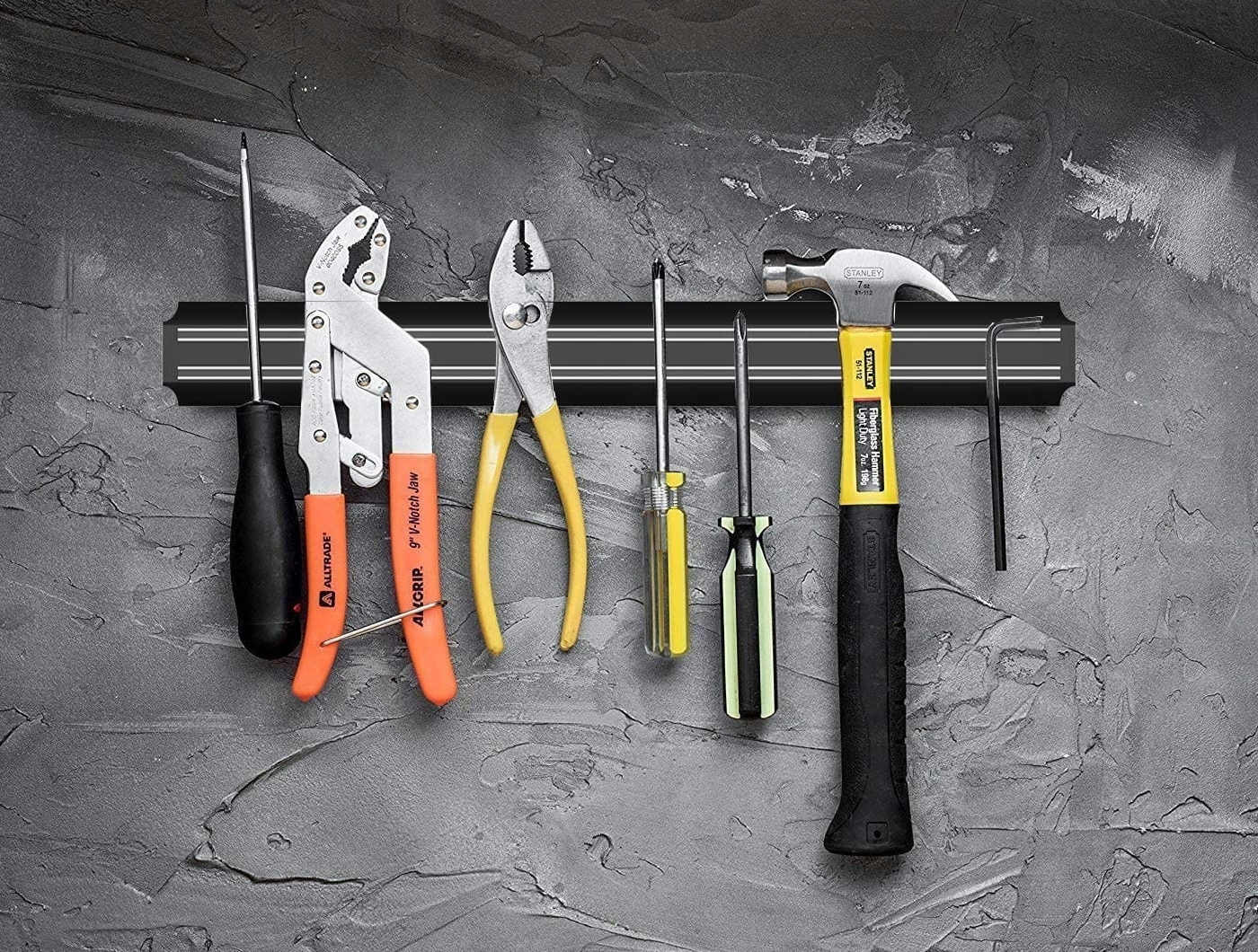 DŁUGA LISTWA MAGNETYCZNA NA NOŻE NARZĘDZIA UCHWYT NÓŻ MAGNES 48 CM Długość (cm) 48 cm