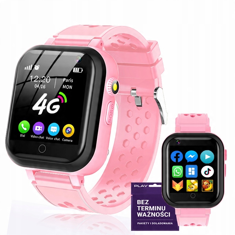 

Smartwatch Dla Dzieci Zegarek Aparat Gps Sim 4G