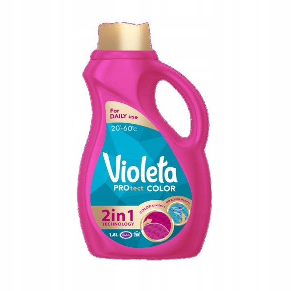 Levně Tekutý prací prostředek Intense Color 1,8 l Violeta