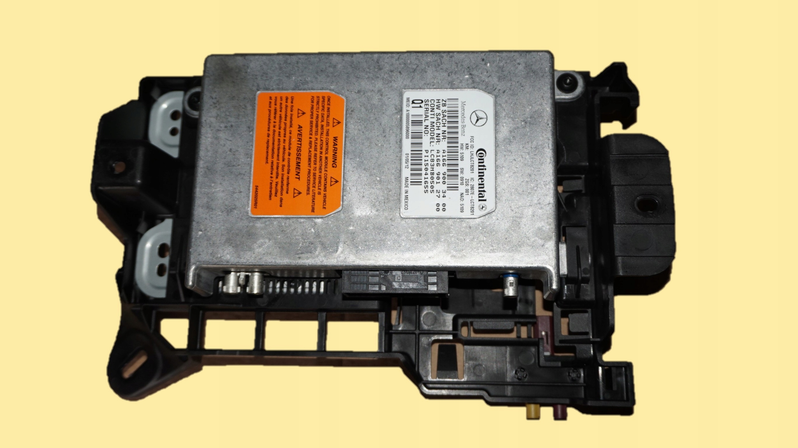 module control unit MERCEDES ML W166 A1669003400