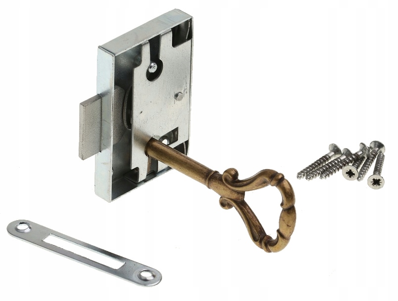 ZAMEK NAKŁADANY MEBLOWY DO MEBLI SZAFKI DRZWI 20