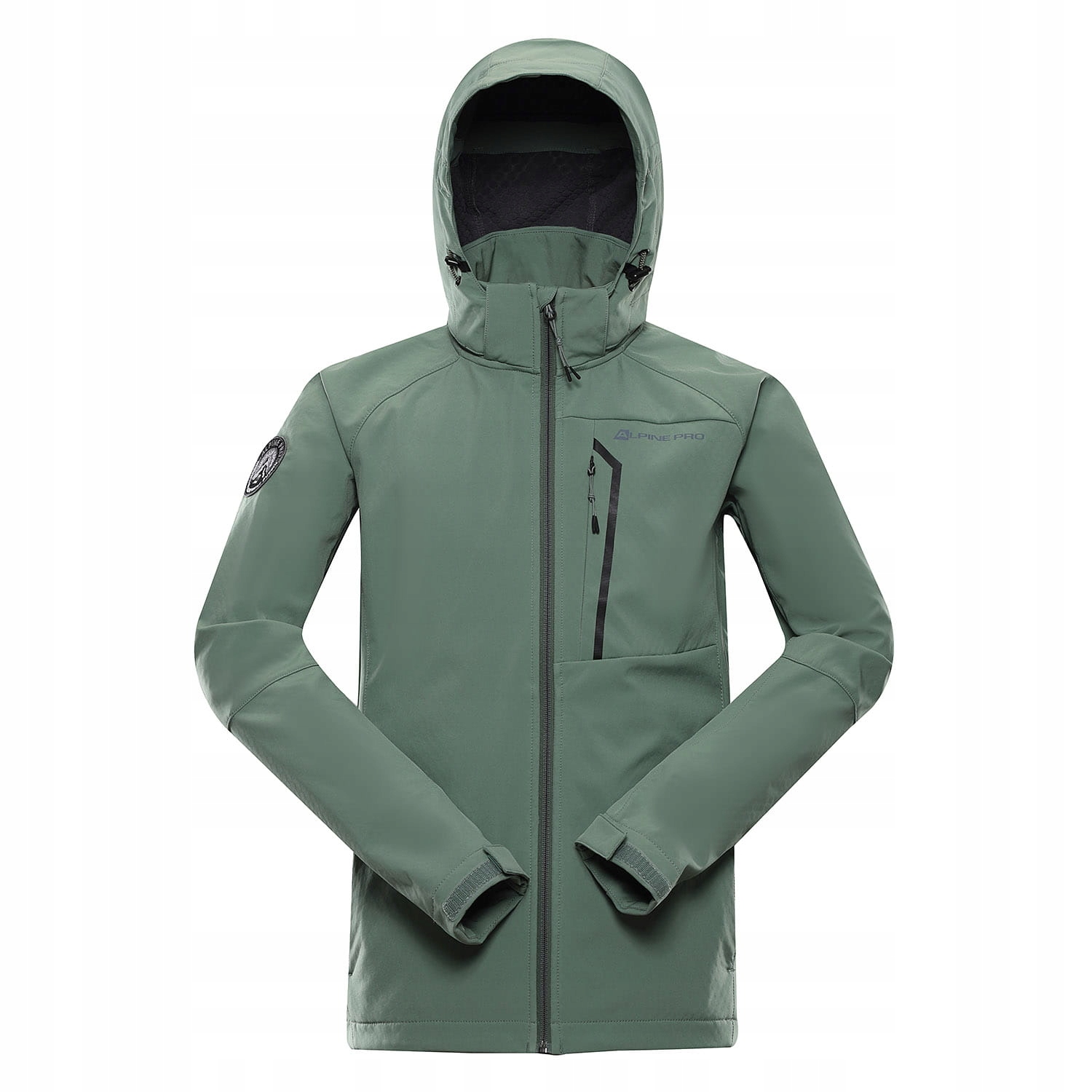 Alpine Pro Kurtka trekkingowa męska softshell 8000 Hoor zielony r.XXL