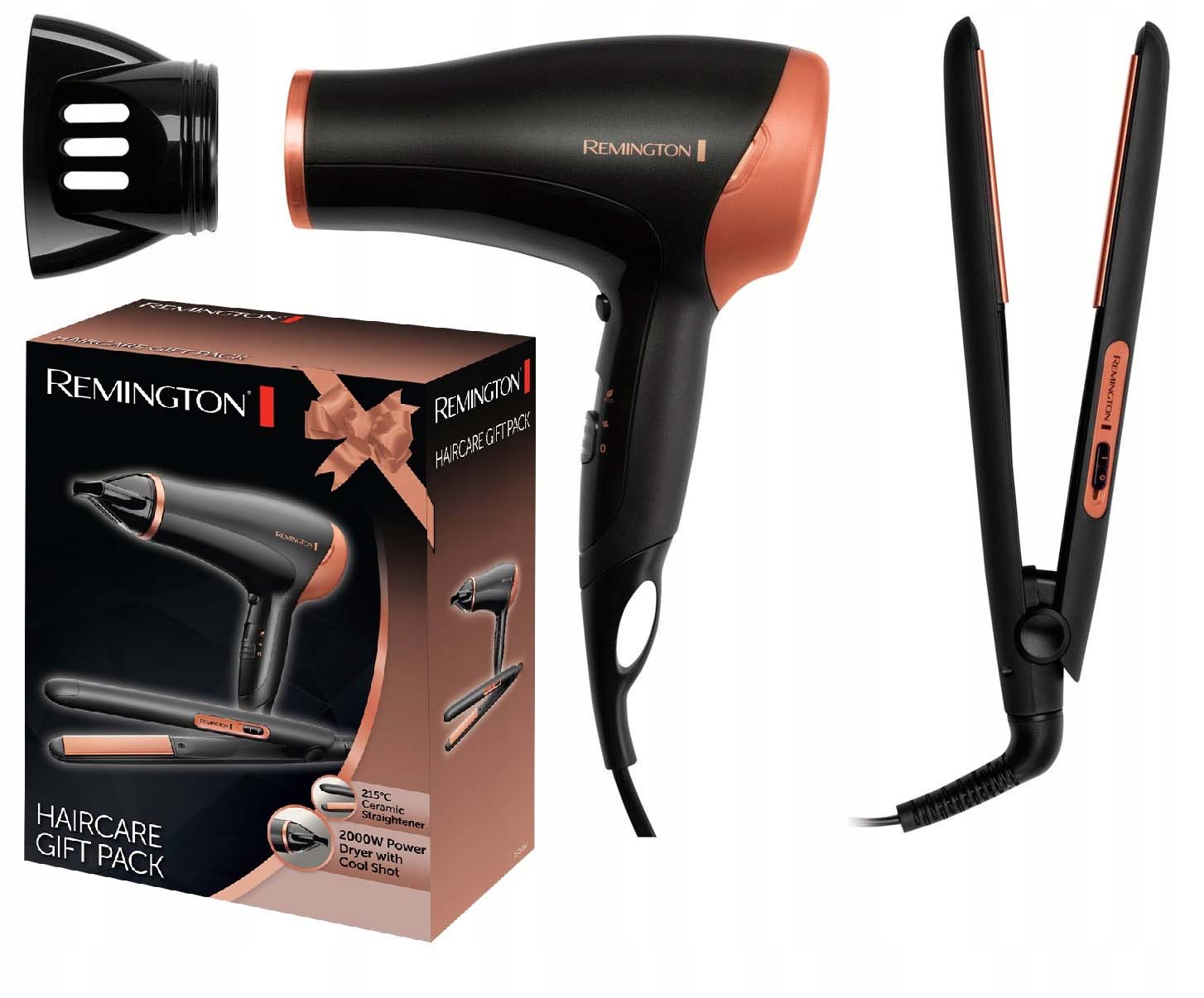 

Mocna Suszarka I Prostownica Do Wlosow Remington