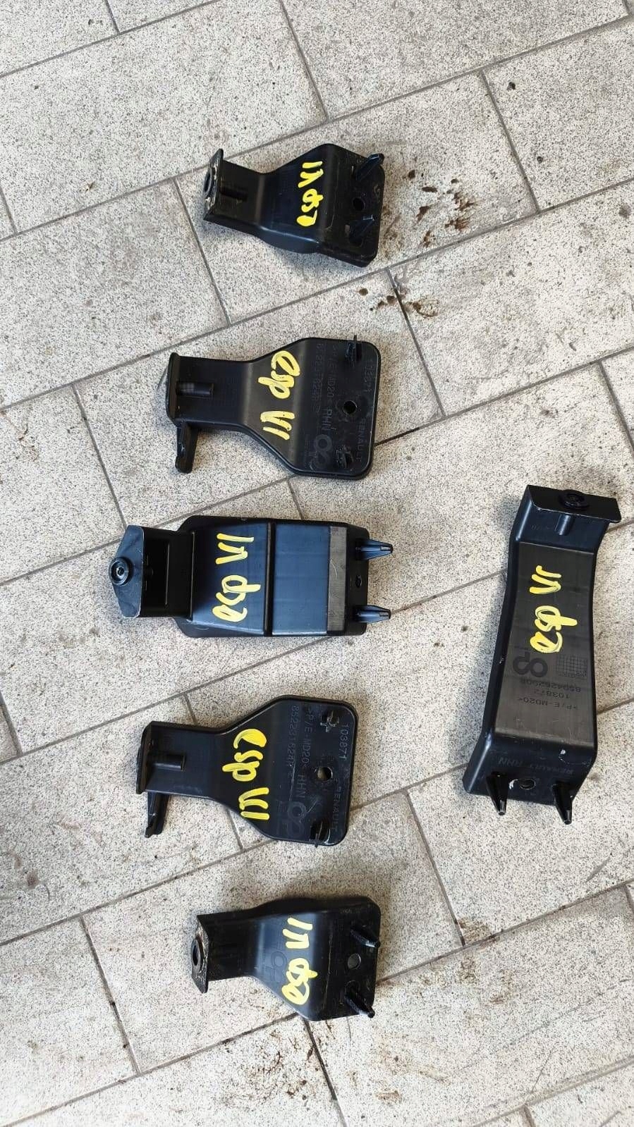 Supporto supporti staffa Paraurti posteriore Komplet Renault Espace VI