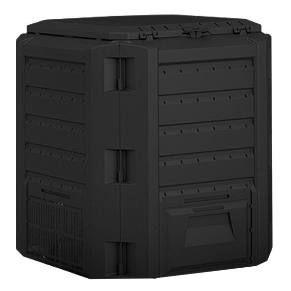 Kompostér Compogreen 380 L, Černá Nádoba Na Zahradní Kompost