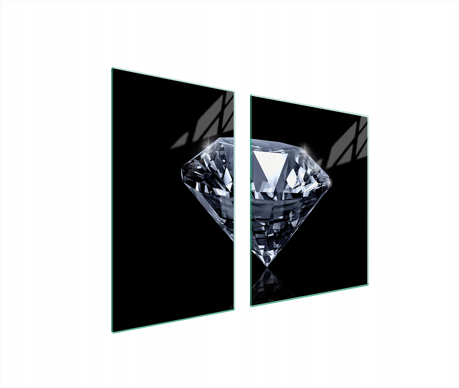 Sklenená Doska A Doska Na Krájanie 100x52 Diamant Tvrdené Sklo