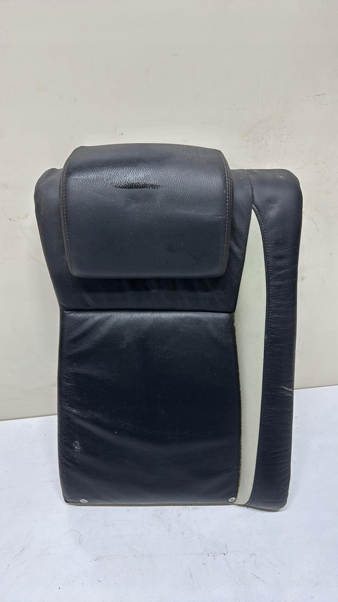 OPARCIE KANAPY SAAB 93 9-3 II black leather AERO sedan side