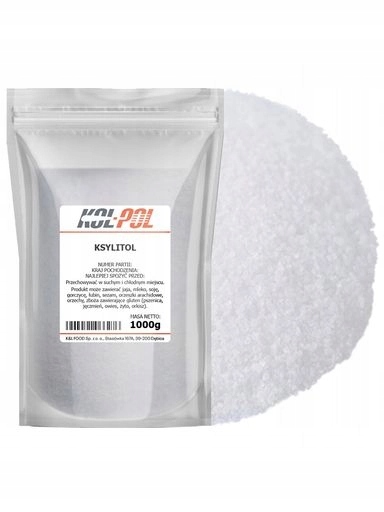 Levně 2x Xylitol 1kg Xylitol čisté přírodní sladidlo náhrada cukru Kol-Pol