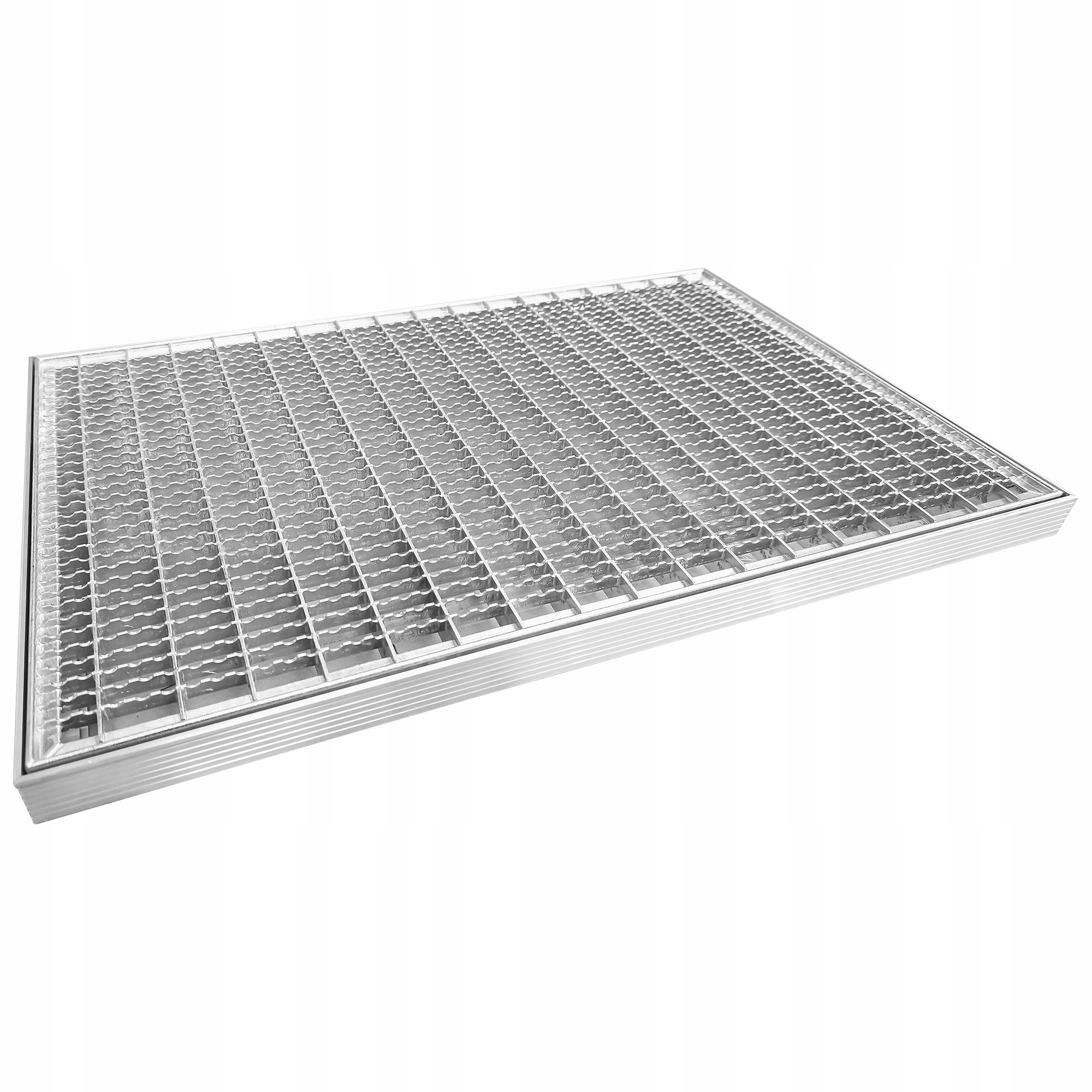 Kovová Stěračka Pozink Protiskluzová 60x40x3