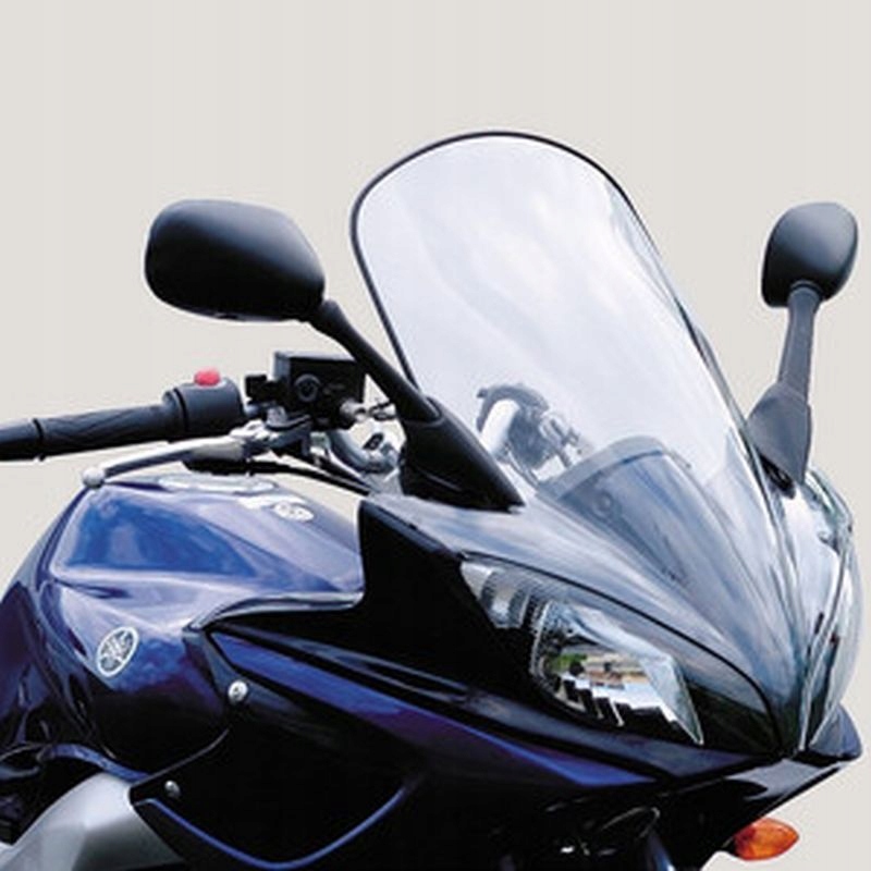 Kappa Sklo Yamaha FZ6 Fazer (04-06) 61 x 53,5 cm Transparentná
