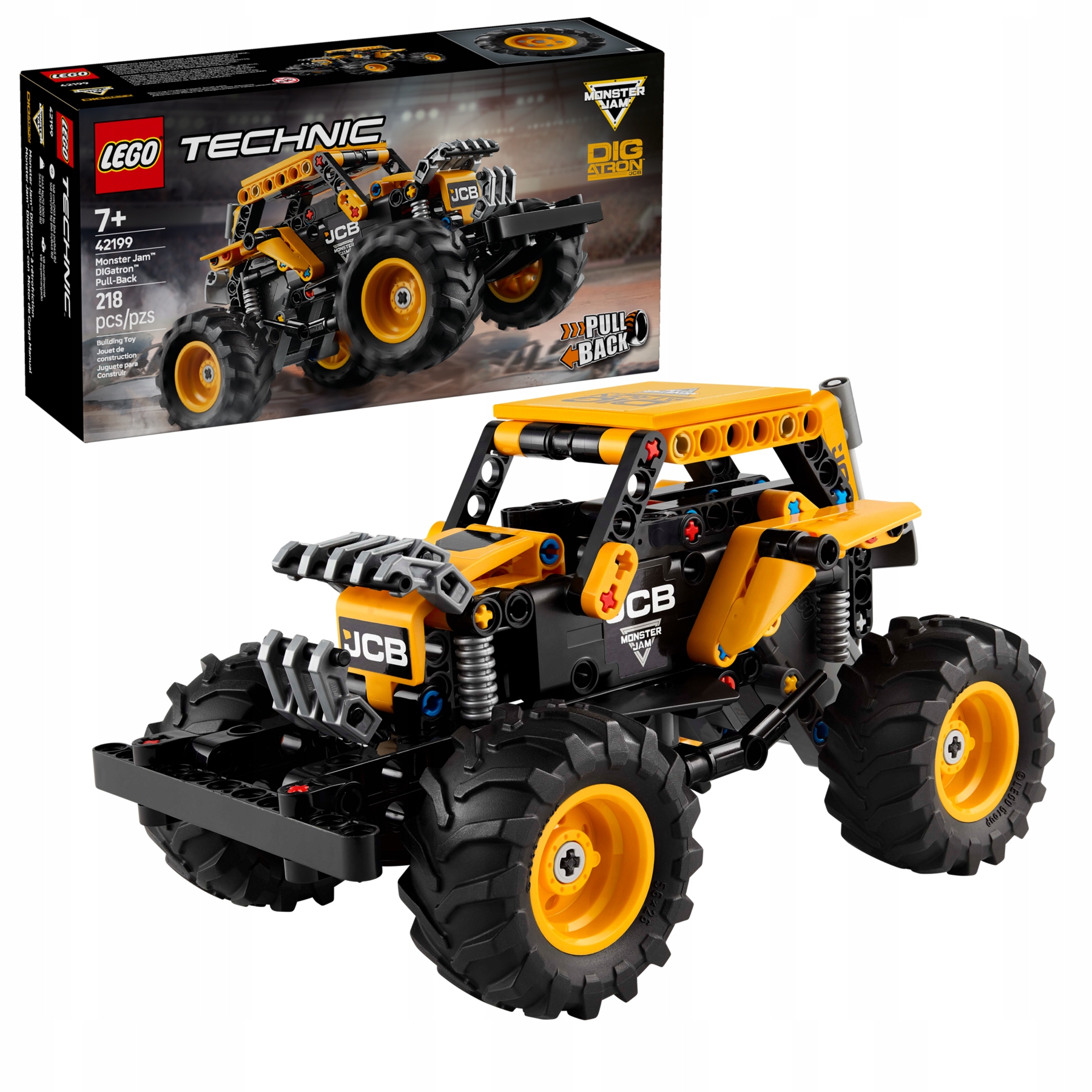 Lego Technic Monster Jam DIGatron 42199 náklaďák pull-back 7+