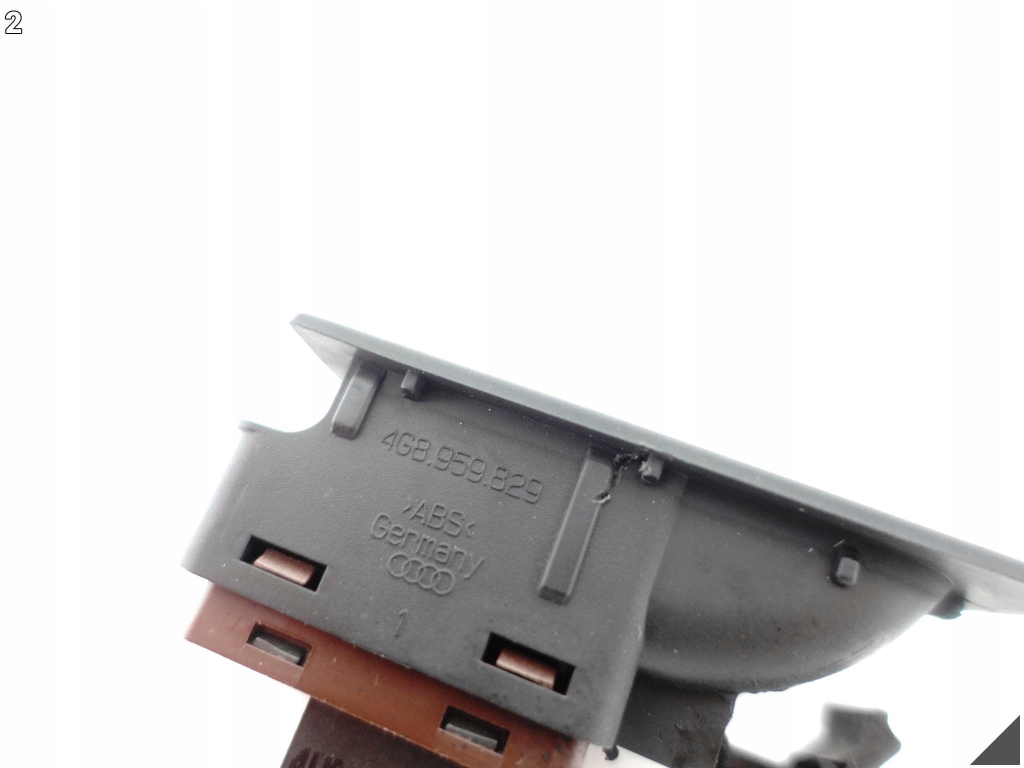 AUDI RS7 S7 A7 4G8 C7 10-18 switch POKRYWY boot CHROM cover 5PR