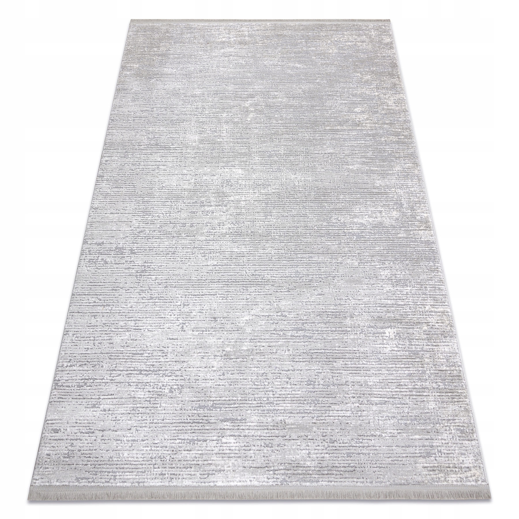Nowoczesny Dywan Do Salonu Sypialni przecierany vintage szary 200x290 cm