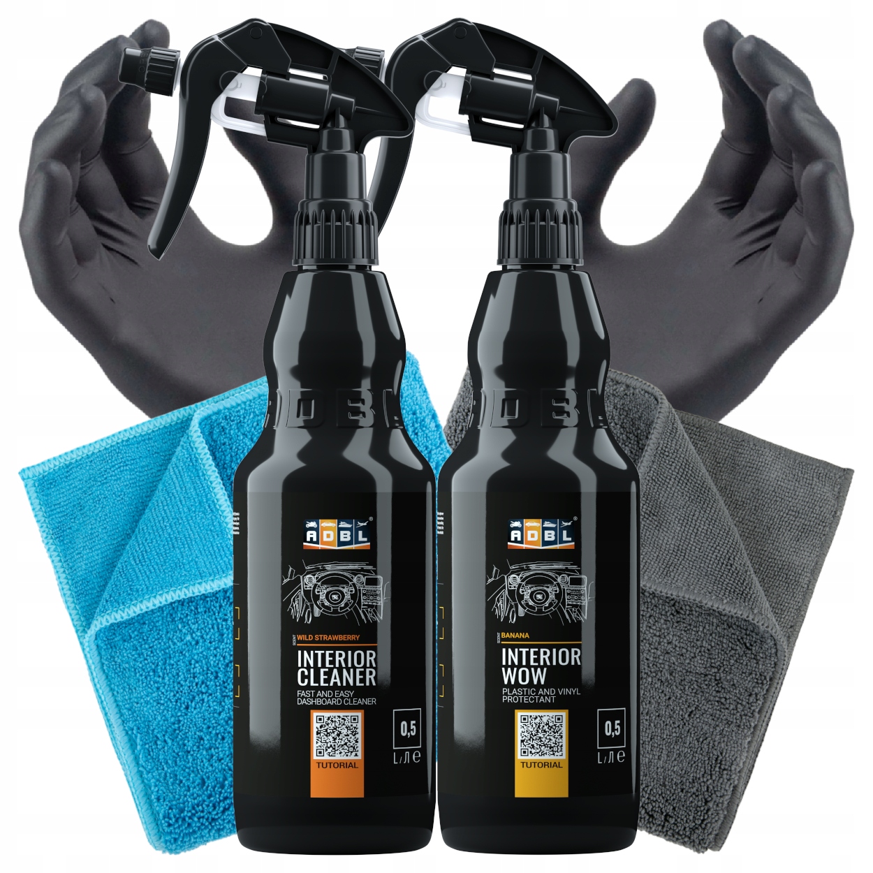 Adbl Interior Cleaner Wow Zestaw Do Czyszczenia Wnętrza Plastików Kokpitu