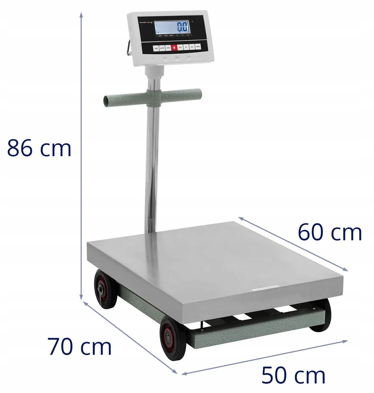 Waga platformowa 600kg 100g 52x60 cm Steinberg SBS-PF-600/100N 10030807