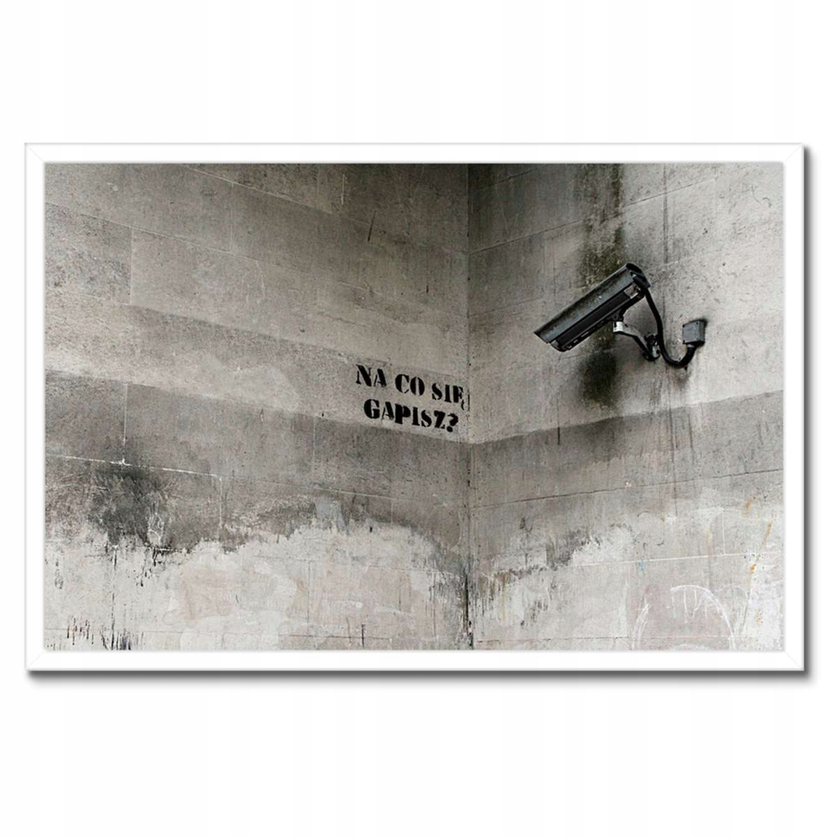 Plakáty v rámu 60x40 Banksy Co zíráš