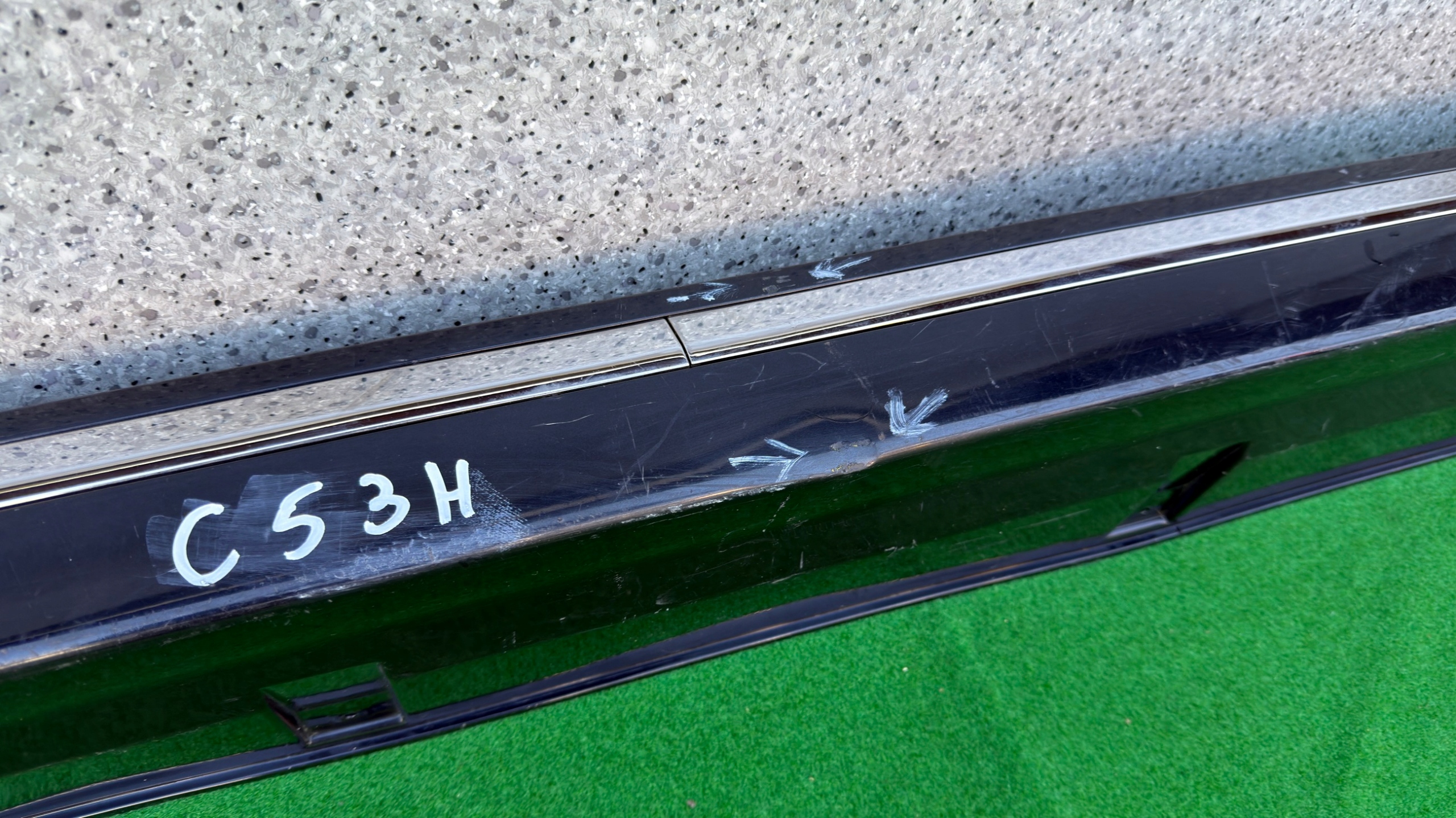 KIA OPTIMA 4 IV 15R+ left moulding threshold + CHROM threshold 87753-D4010 C53H